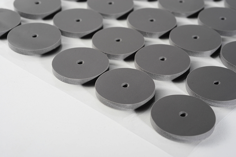 Irregular-shaped thermal conductive silicone pads