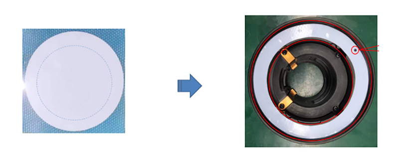 Application of NF150-300 thermal pad material in Industrial Cameras